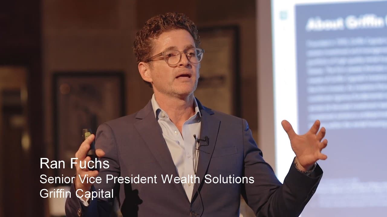 Ran Fuchs of Griffin Capital discusses how real estate investments can undergo an initial markdown in value which greatly reduces the tax liability due with Roth conversions.